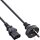 InLine® Power cable, Australia to 3pin IEC C13, black, 5,0m
