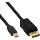 InLine® Mini DisplayPort to DisplayPort Cable black 1m