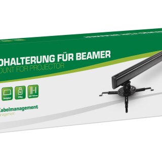 InLine® Wandhalterung für Beamer, max. 16kg