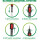 InLine® Ratchet screwdriver 10in1 mini, with Bit quick change system and magnetic bit holder