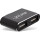 InLine® Mini USB 2.0 Hub, USB Type-C M to 2x USB AF, black