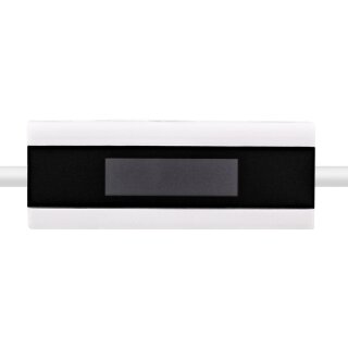 InLine® USB Smart Control, Multimeter, Ladeüberwachung, USB A zu Micro-B Kabel mit Display, 1m