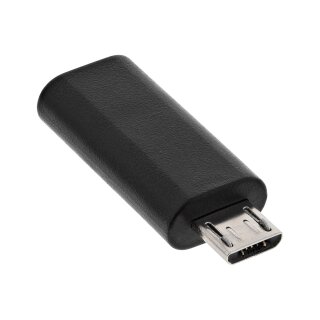 InLine USB 2.0 adapter, Micro-USB male to USB Type-C female