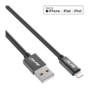 InLine® Lightning USB Cable for iPad iPhone iPod black 1m MFi-Certified