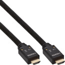 InLine® Active High Speed HDMI Cable with Ethernet, 4K2K, M/M, black, golden contacts, 10m