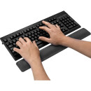 InLine® Keyboard with gel wrist rest 464x60x23mm black