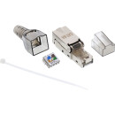 InLine® RJ45 plug Cat.6A 500MHz, field-installable,...