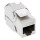 InLine¨ Cat.6A box flush-mounted 2x RJ45 white RAL9010