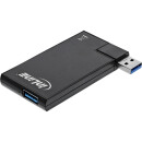 InLine® USB 3.0 Rotatable Hub, 4 Port, black