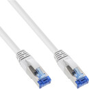 InLine® Patch Cable S/FTP PiMF Cat.6A halogen free 500MHz white 15m