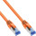 InLine® Patch Cable S/FTP PiMF Cat.6A halogen free 500MHz orange 20m
