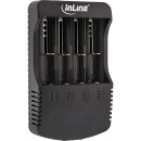 InLine¨ Charger for Lithium and NiCd+NiMH batteries, with Powerbank function