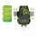 InLine® KFZ Smartphone Halterung elektrisch mit Saugnapf und Befestigung für Lüftungsschlitz, ONE TOUCH QI, universal, ausziehbar, Wireless Charger