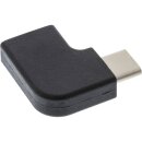 InLine® USB 3.1 Adapter, Type C male to C female, angled (Gen.2)