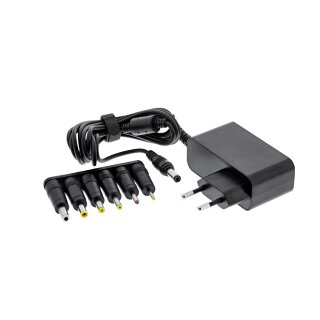 InLine® Universal power supply, 12V / 24W with 6 exchangeable plugs