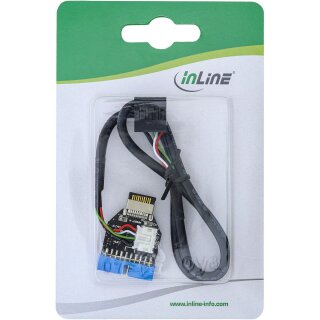 InLine® USB 3.1 zu 3.0 Adapter intern