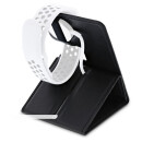 InLine® Holder for Apple Watch for desk / shelf, black, foldable