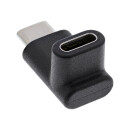InLine® USB 3.2 Adapter, USB-C Stecker an C Buchse, oben/unten gewinkelt (Gen.2)