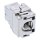 InLine® Premium RJ45 Keystone Jack Snap-In module Cat.6a, with dust cover