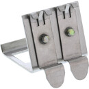 InLine® Keystone Mounting for DIN rail, 2-port, metal