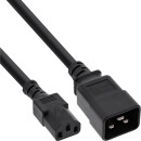 InLine® Power adapter cable, IEC-60320 C20 to C13,...