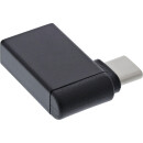 InLine® USB 3.2 Gen.2 Adapter OTG, Type C male to A female angled 90°