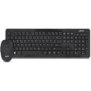 InLine® Keyboard & Mouse Set USB 2.4G wireless German Layout max. 1600dpi black