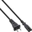 InLine® power cable China plug to Euro8 IEC-C7,...
