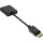 InLine® Basic DisplayPort Adapter Cable, DisplayPort male to VGA female black 0.15m