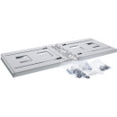 InLine® 19" foldable rack, 4U, 24-40cm depth, grey