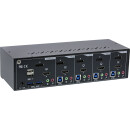 InLine® KVM Desktop Switch, 4-port, Dual Monitor, DP...