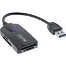 InLine® Card reader USB 3.2 Gen.1 USB-A, for SD/SDHC/SDXC, microSD, UHS-II compatible