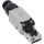 InLine® RJ45 plug Cat.6A 500MHz, field-installable, shielded, with screw cap