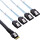 InLine® Slim SAS cable, SFF-8654 to 4x SATA 7-pin, 12Gb/s, 1m
