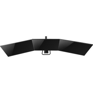 InLine® Tischhalterung mit Lifter und USB 3.0, beweglich, für 3 Monitore bis 69cm (27), max. 3x6kg