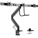 InLine® Desktop mount with lifter and USB 3.0,...