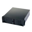 48.26cm (19") industrial PC case 3HE Fantec TCG-3830KX07A-1 black, w/o power supply