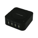 4 port USB charger, LC-Power LC-CH-USB, 2 x 5V 2,1A &...
