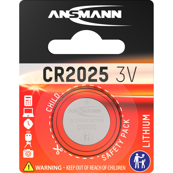 Ansmann Battery 3V Lithium CR2025 (5020142)