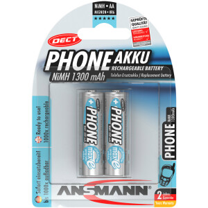 Ansmann "Phone DECT" NiMH battery, (AA), 1300...