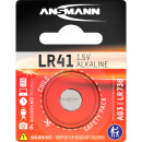Ansmann button cell 1.5V alkaline type LR41 (5015332)