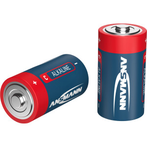 Ansmann RED alkaline battery, (C), 2 pcs. package...