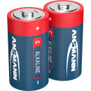Ansmann RED alkaline battery, (C), 2 pcs. package (1513-0000), 7200mAh