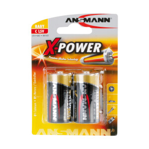 Ansmann alkaline X-Power battery, (C), 2 pcs. pack...
