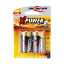 Ansmann alkaline X-Power battery, (C), 2 pcs. pack...