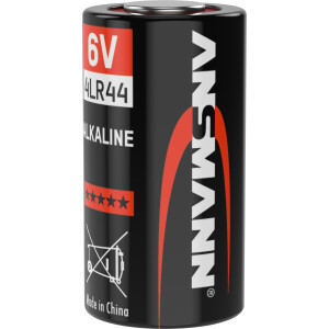 Ansmann alkaline battery, 6V, 4LR44, pack of 1 (1510-0009)