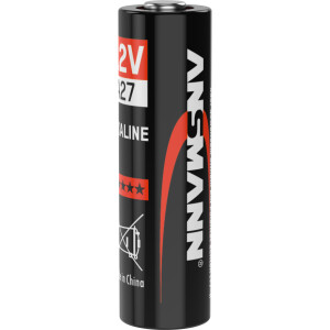 Ansmann alkaline battery A27, 12V, package of 1 (1516-0001)