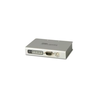 USB -> 4x Seriell Konverter Hub, Aten UC2324, 1x USB to 4x 9pol RS232