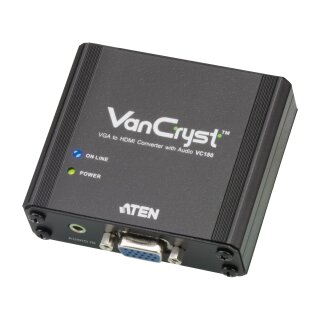 VGA to HDMI Converter, Aten VC180, up to 1080p, with Audio