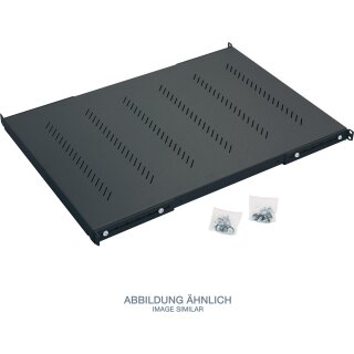 Triton RAB-UP-550-H4 19 Schwerlast-Fachboden, 1HE, 550mm, 150kg, schwarz